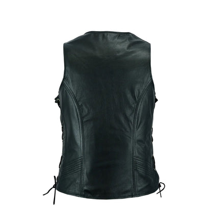 Women’s Premium Cowhide Leather Vest