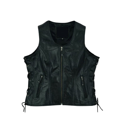 Women’s Premium Cowhide Leather Vest